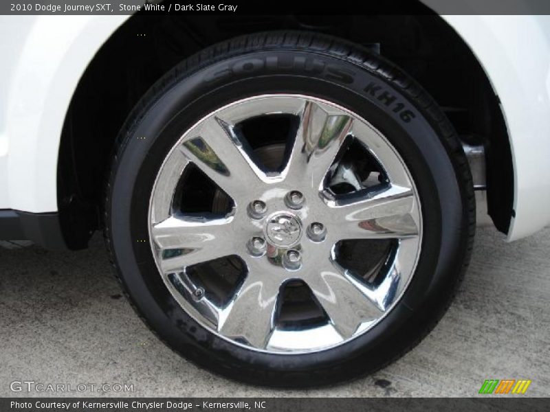 Stone White / Dark Slate Gray 2010 Dodge Journey SXT