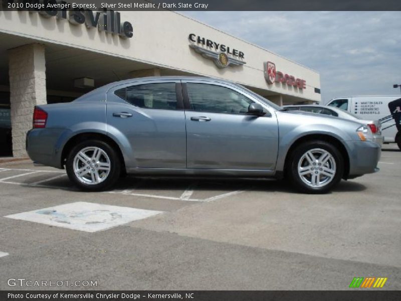 Silver Steel Metallic / Dark Slate Gray 2010 Dodge Avenger Express