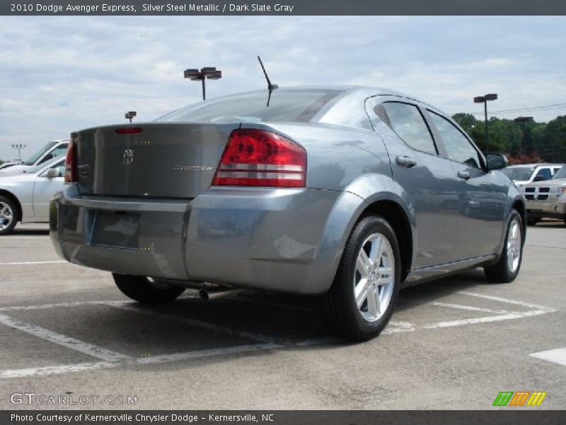 Silver Steel Metallic / Dark Slate Gray 2010 Dodge Avenger Express