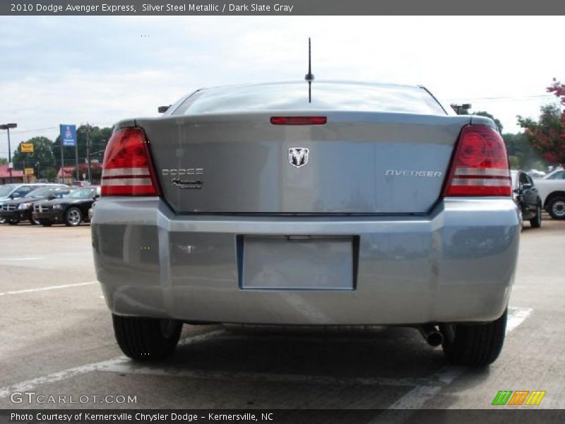Silver Steel Metallic / Dark Slate Gray 2010 Dodge Avenger Express