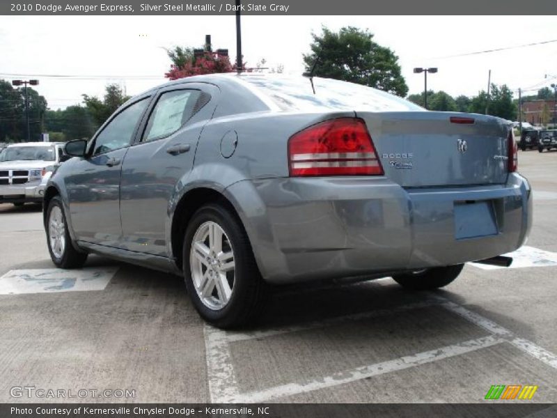 Silver Steel Metallic / Dark Slate Gray 2010 Dodge Avenger Express