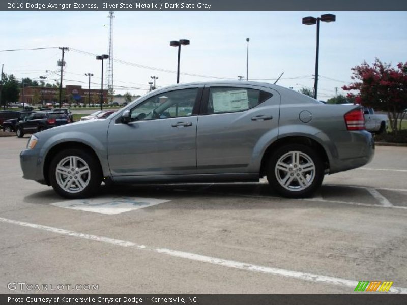 Silver Steel Metallic / Dark Slate Gray 2010 Dodge Avenger Express