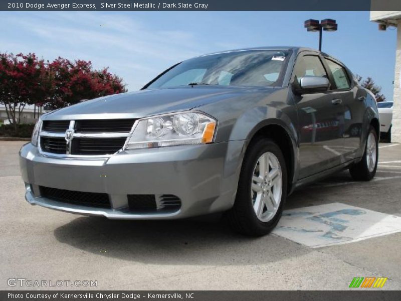 Silver Steel Metallic / Dark Slate Gray 2010 Dodge Avenger Express