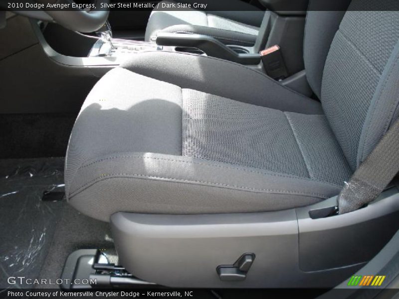 Silver Steel Metallic / Dark Slate Gray 2010 Dodge Avenger Express