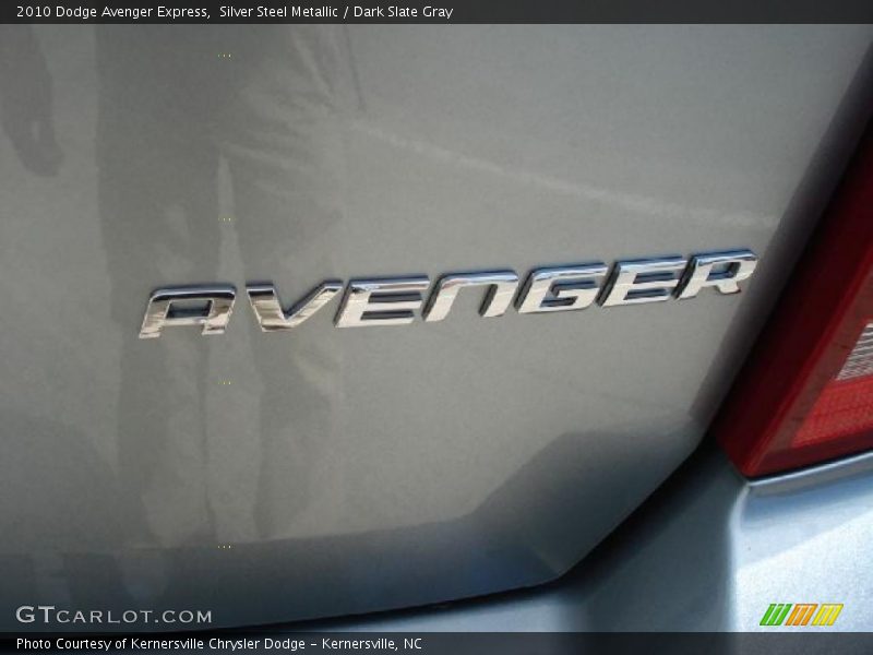 Silver Steel Metallic / Dark Slate Gray 2010 Dodge Avenger Express