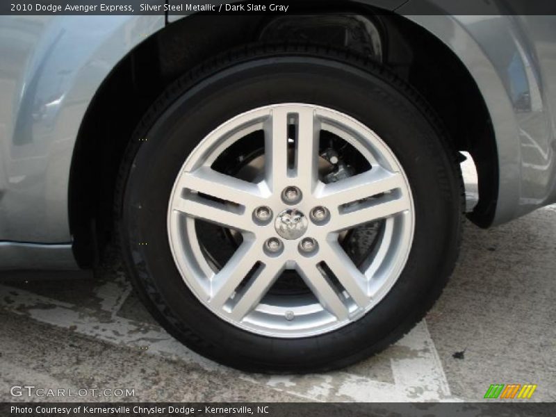 Silver Steel Metallic / Dark Slate Gray 2010 Dodge Avenger Express