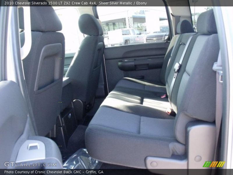 Sheer Silver Metallic / Ebony 2010 Chevrolet Silverado 1500 LT Z92 Crew Cab 4x4