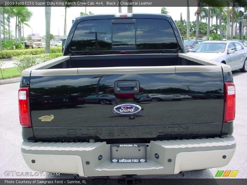 Black / Chaparral Leather 2009 Ford F250 Super Duty King Ranch Crew Cab 4x4