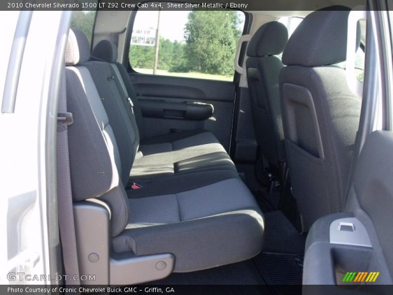 Sheer Silver Metallic / Ebony 2010 Chevrolet Silverado 1500 LT Z92 Crew Cab 4x4