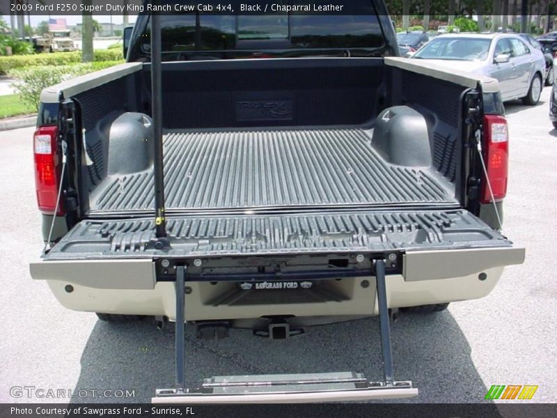 Black / Chaparral Leather 2009 Ford F250 Super Duty King Ranch Crew Cab 4x4