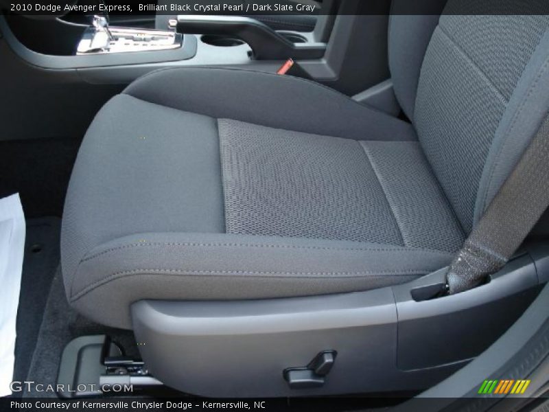 Brilliant Black Crystal Pearl / Dark Slate Gray 2010 Dodge Avenger Express