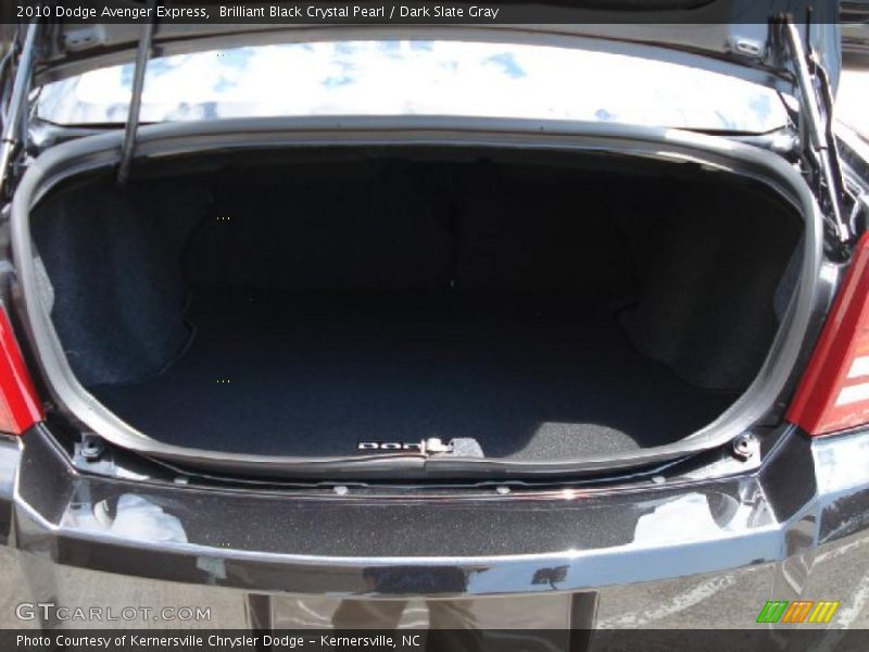 Brilliant Black Crystal Pearl / Dark Slate Gray 2010 Dodge Avenger Express