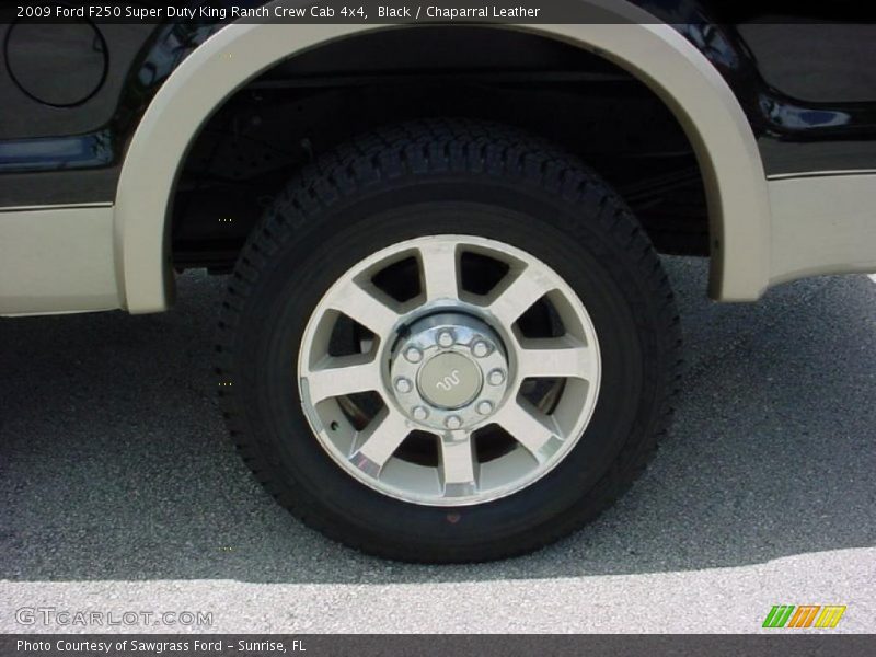 Black / Chaparral Leather 2009 Ford F250 Super Duty King Ranch Crew Cab 4x4