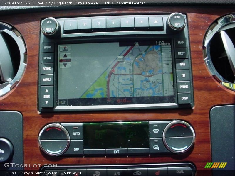 Black / Chaparral Leather 2009 Ford F250 Super Duty King Ranch Crew Cab 4x4