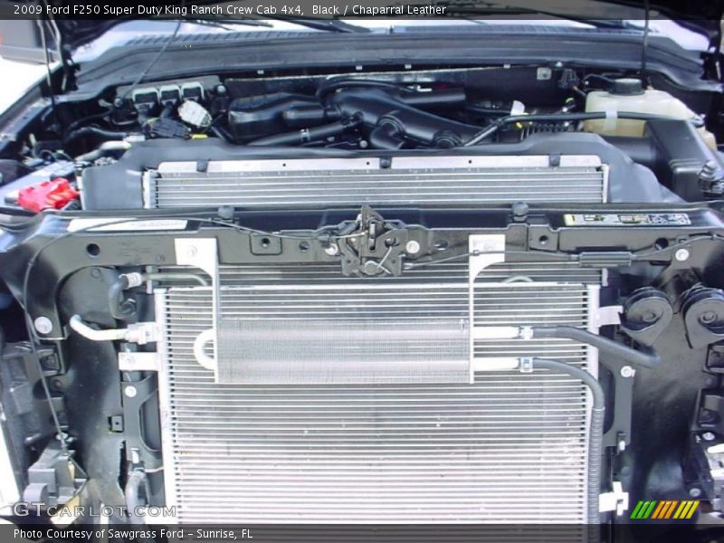 Black / Chaparral Leather 2009 Ford F250 Super Duty King Ranch Crew Cab 4x4