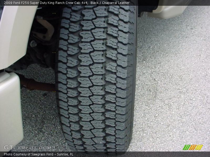 Black / Chaparral Leather 2009 Ford F250 Super Duty King Ranch Crew Cab 4x4