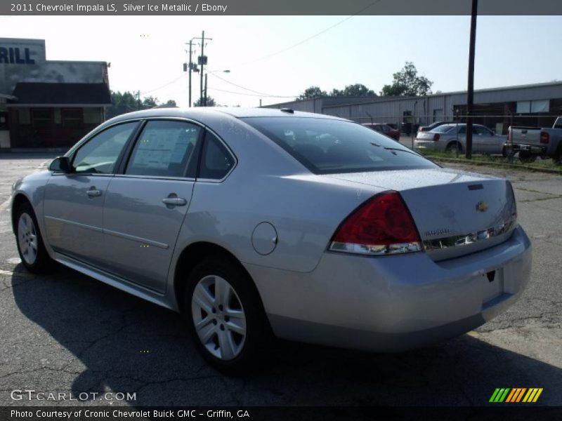 Silver Ice Metallic / Ebony 2011 Chevrolet Impala LS