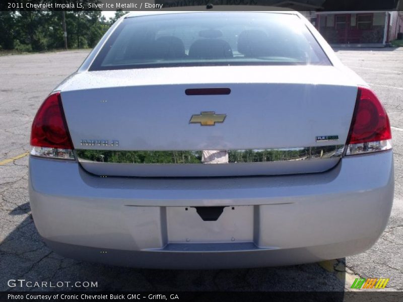 Silver Ice Metallic / Ebony 2011 Chevrolet Impala LS