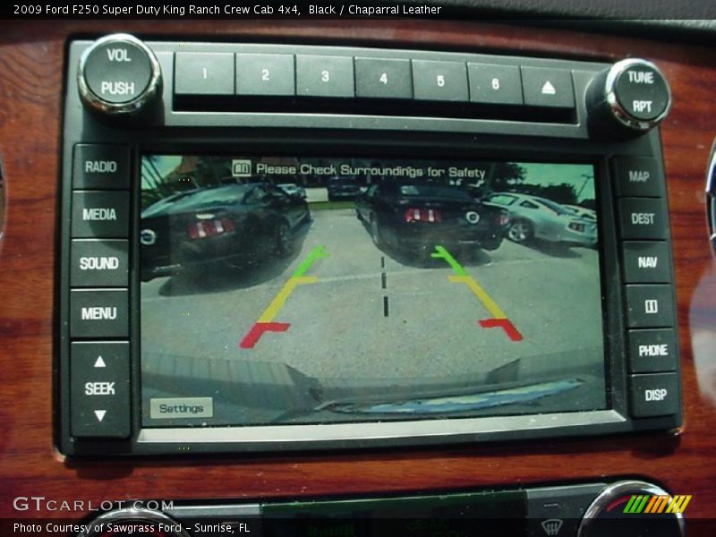 Black / Chaparral Leather 2009 Ford F250 Super Duty King Ranch Crew Cab 4x4