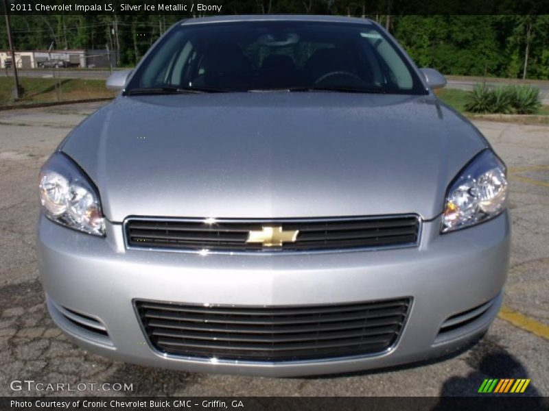 Silver Ice Metallic / Ebony 2011 Chevrolet Impala LS