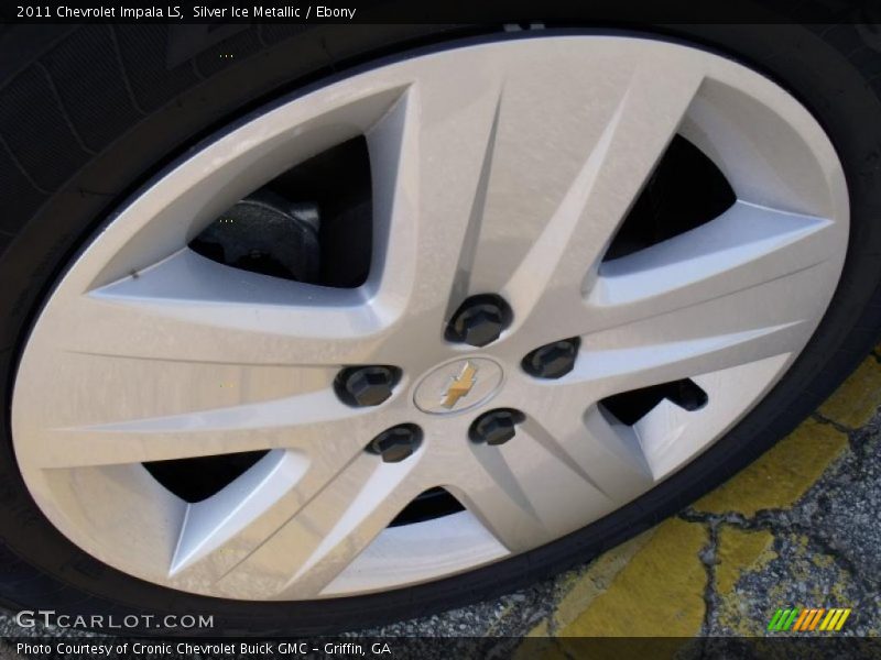 Silver Ice Metallic / Ebony 2011 Chevrolet Impala LS