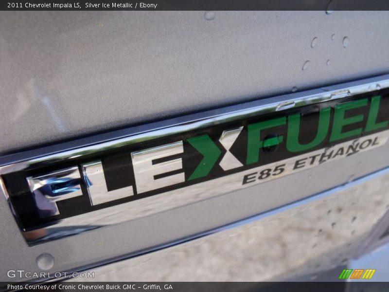 Silver Ice Metallic / Ebony 2011 Chevrolet Impala LS