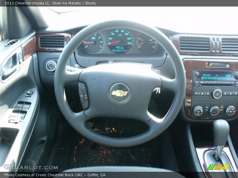 Silver Ice Metallic / Ebony 2011 Chevrolet Impala LS