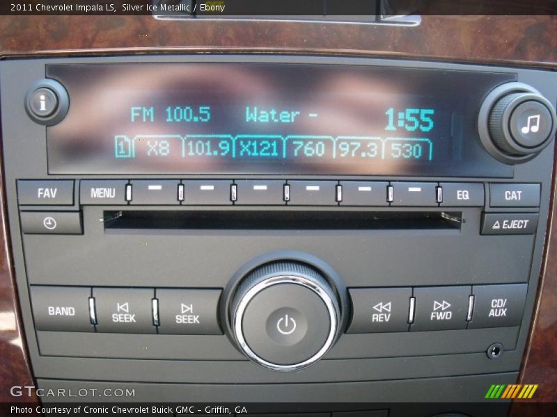 Silver Ice Metallic / Ebony 2011 Chevrolet Impala LS