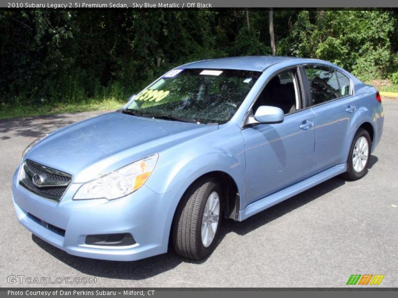 Sky Blue Metallic / Off Black 2010 Subaru Legacy 2.5i Premium Sedan