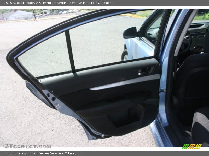 Sky Blue Metallic / Off Black 2010 Subaru Legacy 2.5i Premium Sedan
