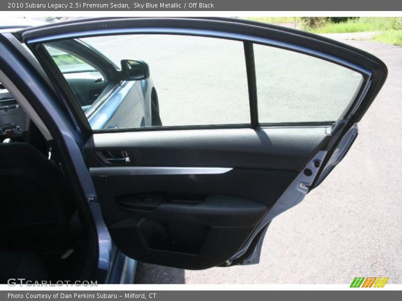 Sky Blue Metallic / Off Black 2010 Subaru Legacy 2.5i Premium Sedan