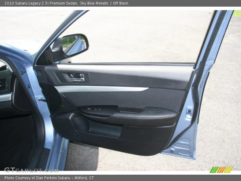 Sky Blue Metallic / Off Black 2010 Subaru Legacy 2.5i Premium Sedan