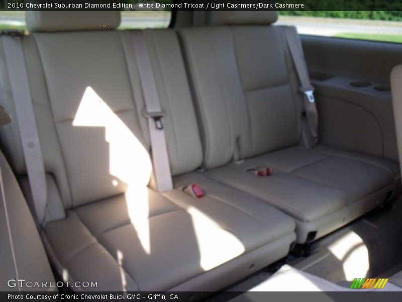 White Diamond Tricoat / Light Cashmere/Dark Cashmere 2010 Chevrolet Suburban Diamond Edition