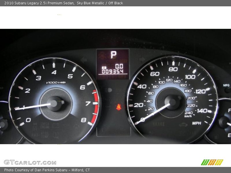 Sky Blue Metallic / Off Black 2010 Subaru Legacy 2.5i Premium Sedan