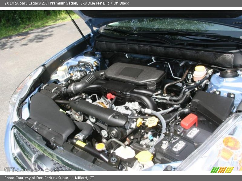 Sky Blue Metallic / Off Black 2010 Subaru Legacy 2.5i Premium Sedan
