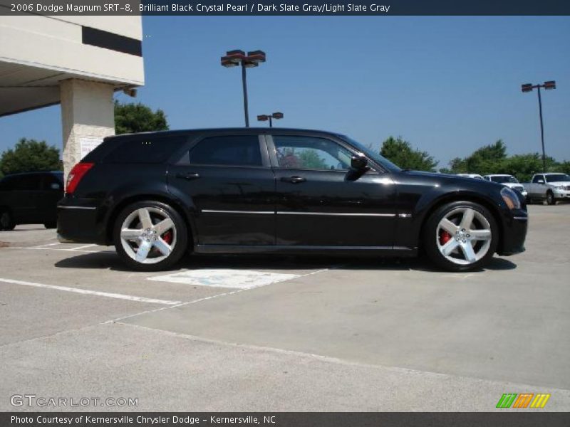 Brilliant Black Crystal Pearl / Dark Slate Gray/Light Slate Gray 2006 Dodge Magnum SRT-8