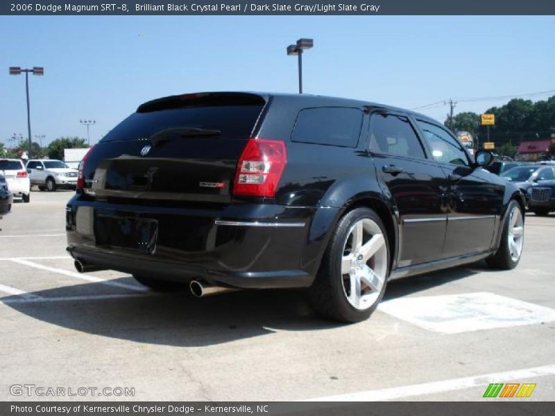 Brilliant Black Crystal Pearl / Dark Slate Gray/Light Slate Gray 2006 Dodge Magnum SRT-8