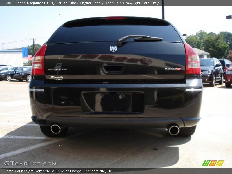 Brilliant Black Crystal Pearl / Dark Slate Gray/Light Slate Gray 2006 Dodge Magnum SRT-8