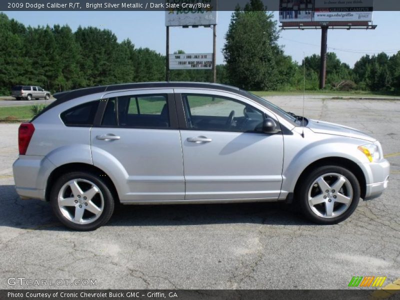 Bright Silver Metallic / Dark Slate Gray/Blue 2009 Dodge Caliber R/T