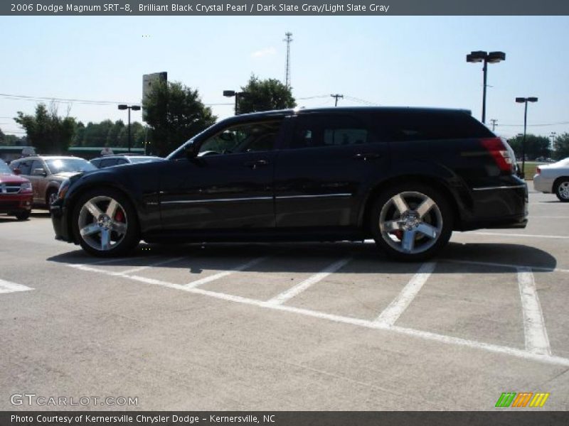 Brilliant Black Crystal Pearl / Dark Slate Gray/Light Slate Gray 2006 Dodge Magnum SRT-8