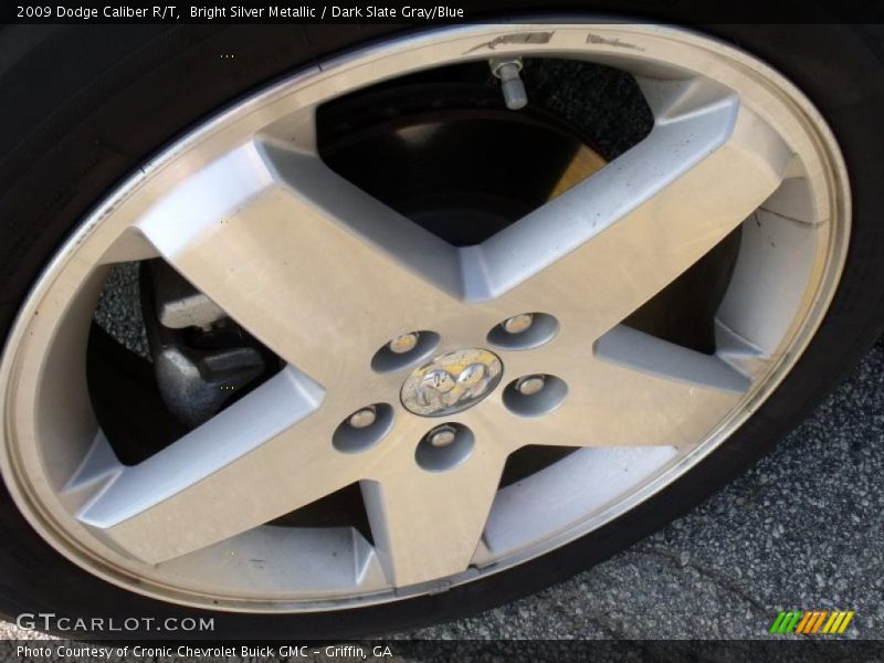 Bright Silver Metallic / Dark Slate Gray/Blue 2009 Dodge Caliber R/T