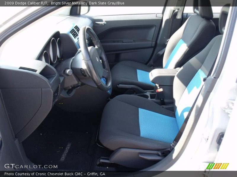 Bright Silver Metallic / Dark Slate Gray/Blue 2009 Dodge Caliber R/T