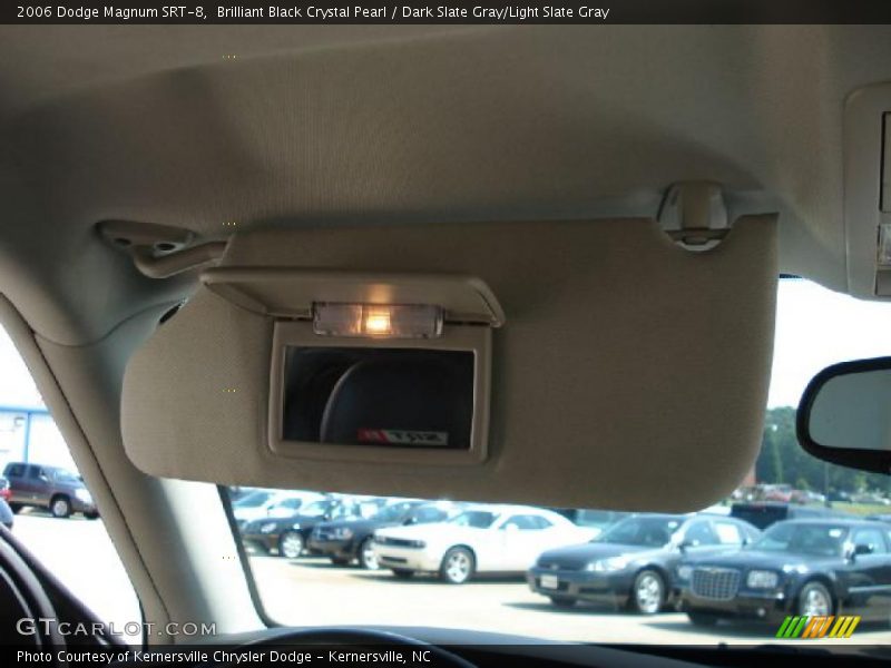 Brilliant Black Crystal Pearl / Dark Slate Gray/Light Slate Gray 2006 Dodge Magnum SRT-8