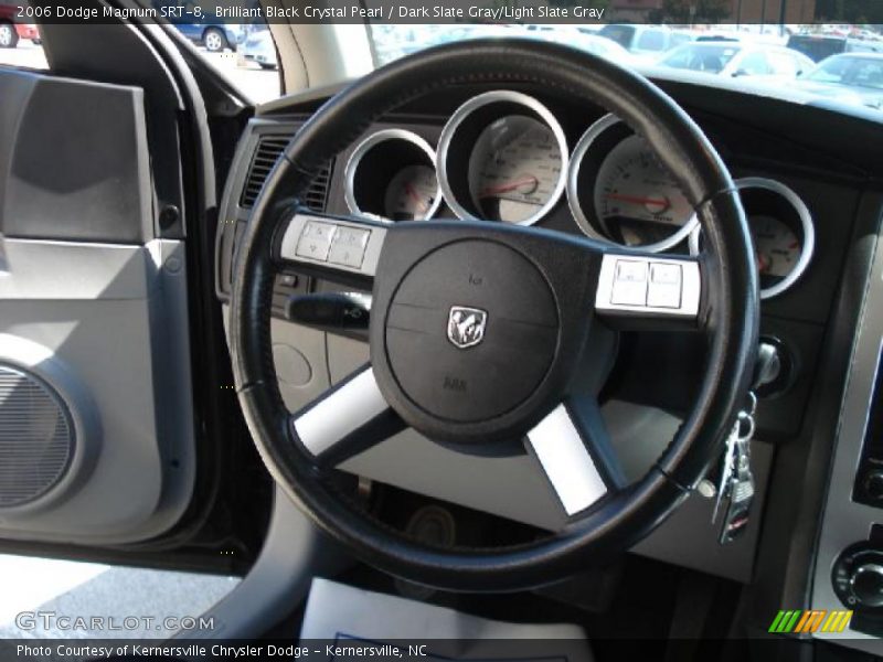 Brilliant Black Crystal Pearl / Dark Slate Gray/Light Slate Gray 2006 Dodge Magnum SRT-8