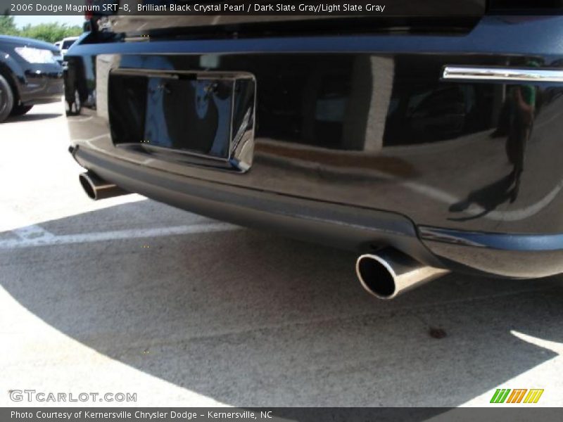 Brilliant Black Crystal Pearl / Dark Slate Gray/Light Slate Gray 2006 Dodge Magnum SRT-8