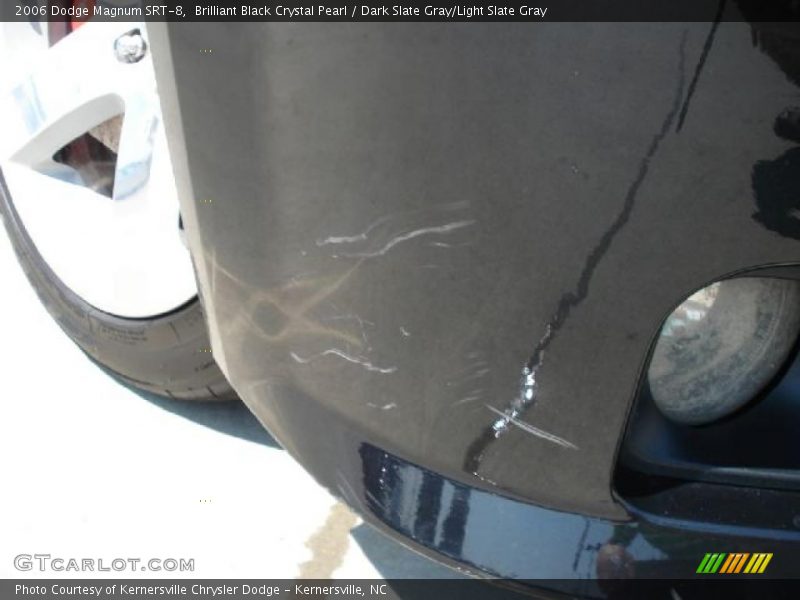 Brilliant Black Crystal Pearl / Dark Slate Gray/Light Slate Gray 2006 Dodge Magnum SRT-8