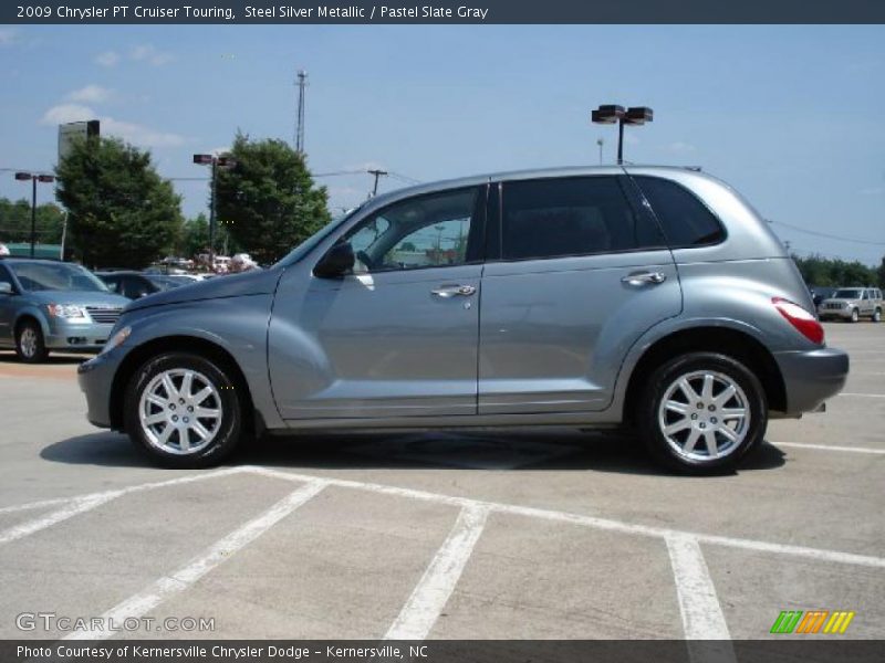 Steel Silver Metallic / Pastel Slate Gray 2009 Chrysler PT Cruiser Touring