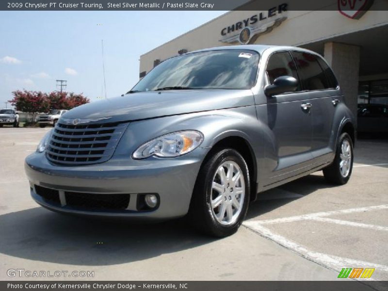Steel Silver Metallic / Pastel Slate Gray 2009 Chrysler PT Cruiser Touring
