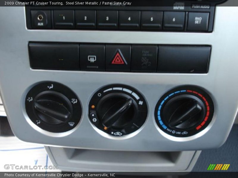 Steel Silver Metallic / Pastel Slate Gray 2009 Chrysler PT Cruiser Touring