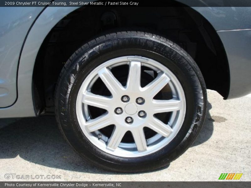Steel Silver Metallic / Pastel Slate Gray 2009 Chrysler PT Cruiser Touring